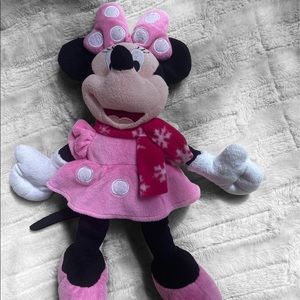 Disney Minnie Mouse With Scarf Plush Toy.